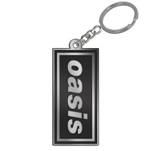 Oasis - Logo Metal Keyring