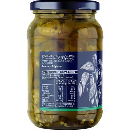 Fehlbergs Jalapenos Pickled 470g