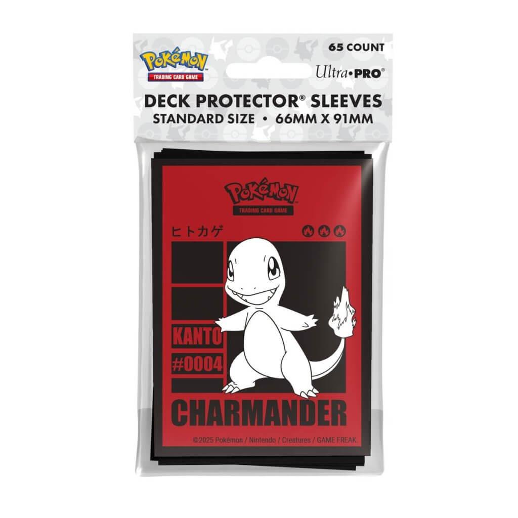 Pokemon TCG - Ultra Pro Charmander 65ct Deck Protector Sleeves