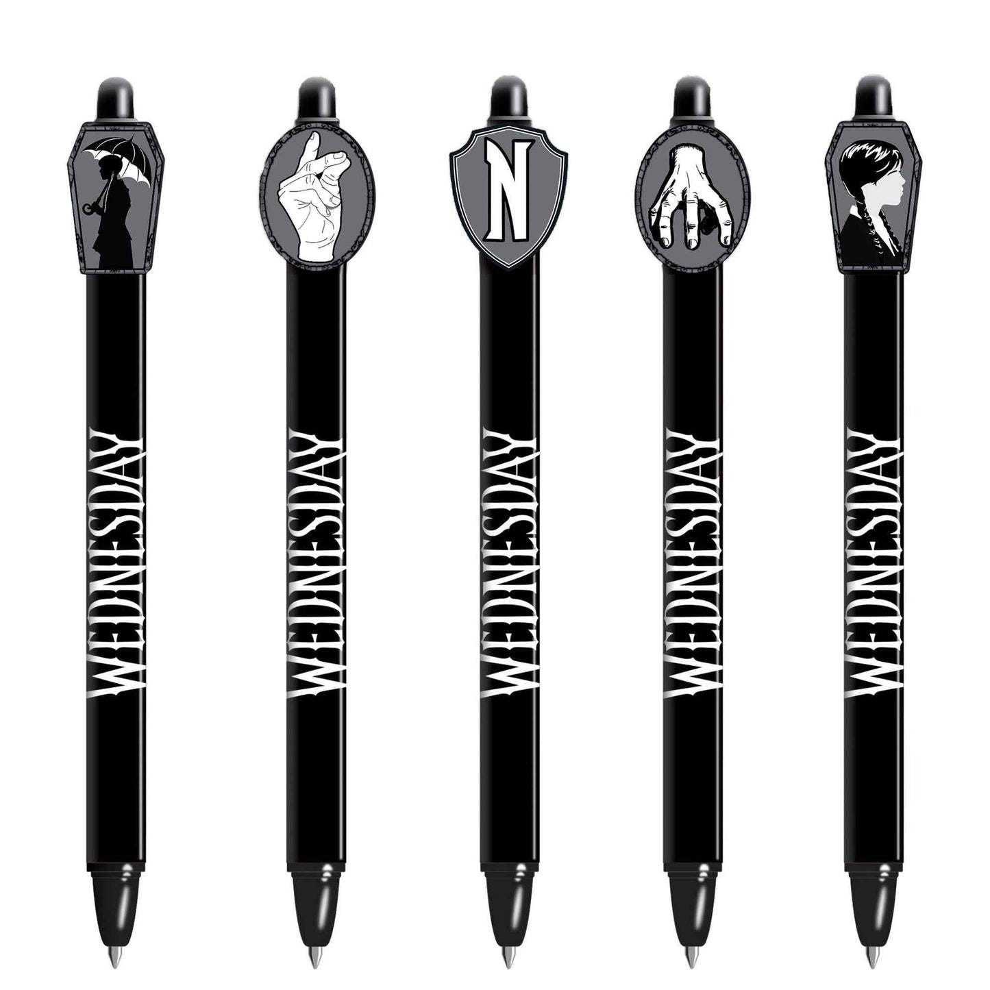 Wednesday - Erasable Gel Pen (Assorted Styles)