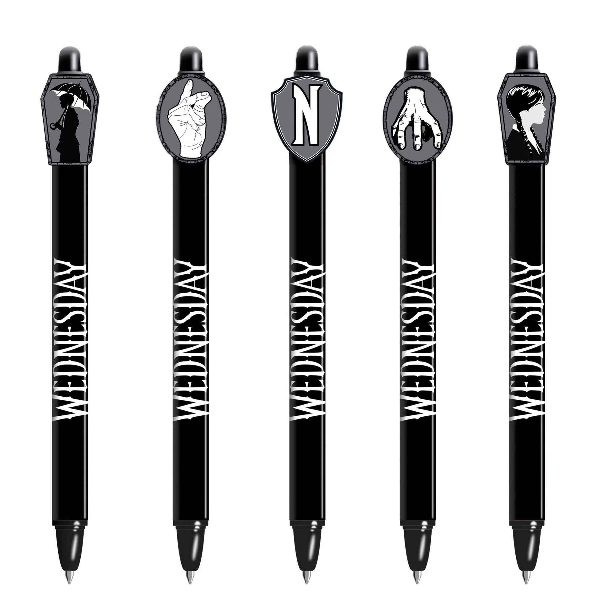 Wednesday - Erasable Gel Pen (Assorted Styles)