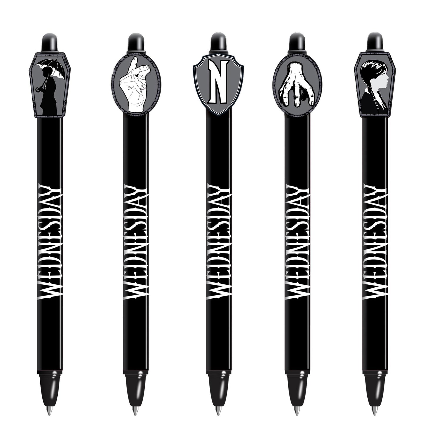 Wednesday - Erasable Gel Pen (Assorted Styles)