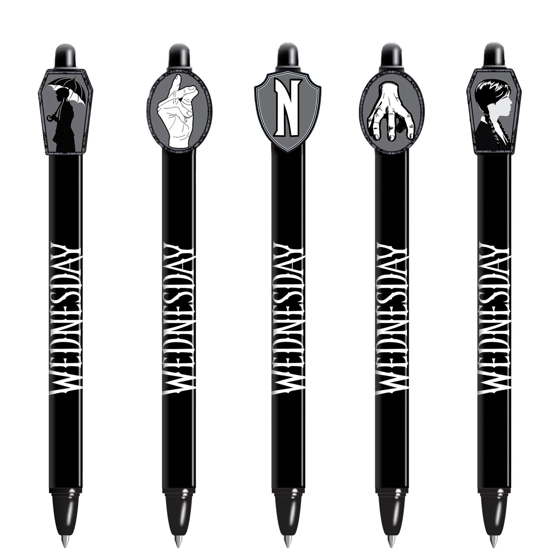 Wednesday - Erasable Gel Pen (Assorted Styles)