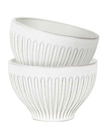 Dessert Story Condiment Bowl 2 Pack in White