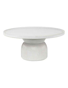 Dessert Story Cake Stand in White Opaque