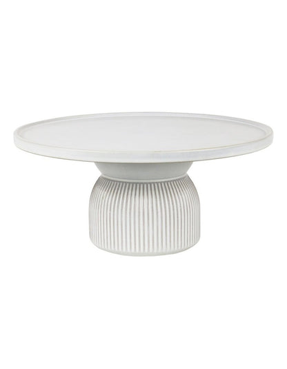 Dessert Story Cake Stand in White Opaque