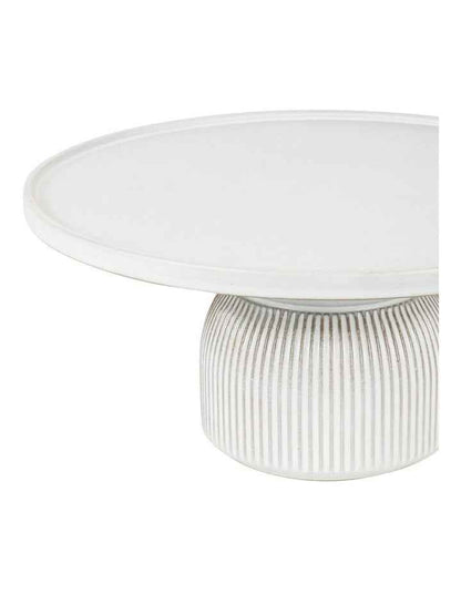 Dessert Story Cake Stand in White Opaque
