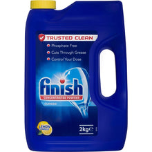 Finish Concentrated Lemon Sparkle Dishwashing Powder 2kg