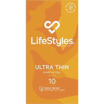 Lifestyles Condoms Ultra Thin 10 pack