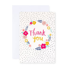 Creative Publishing from Hallmark Thank You Card -  Floral Wreath