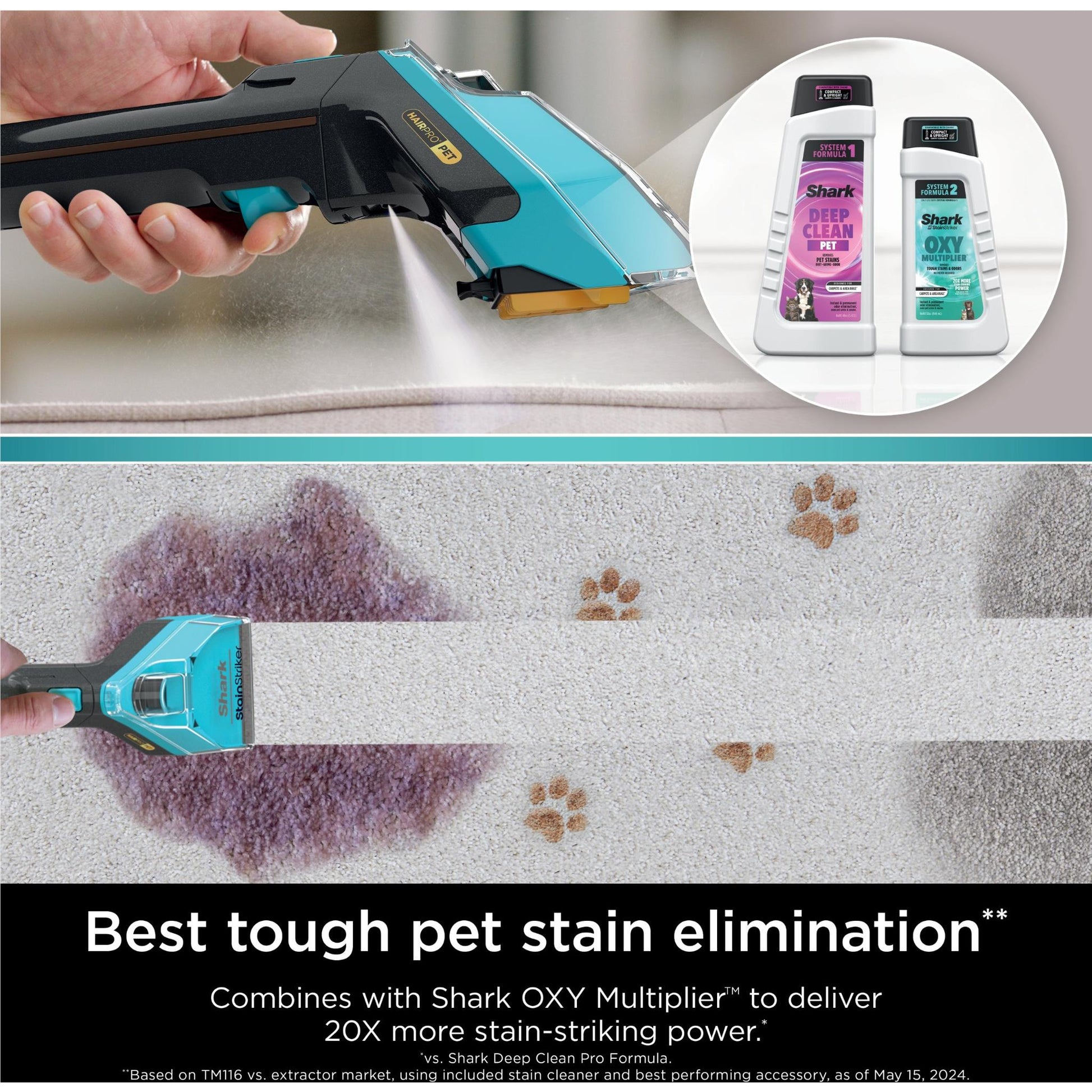 Shark Deep Clean Pro Pet Formula 1.4L