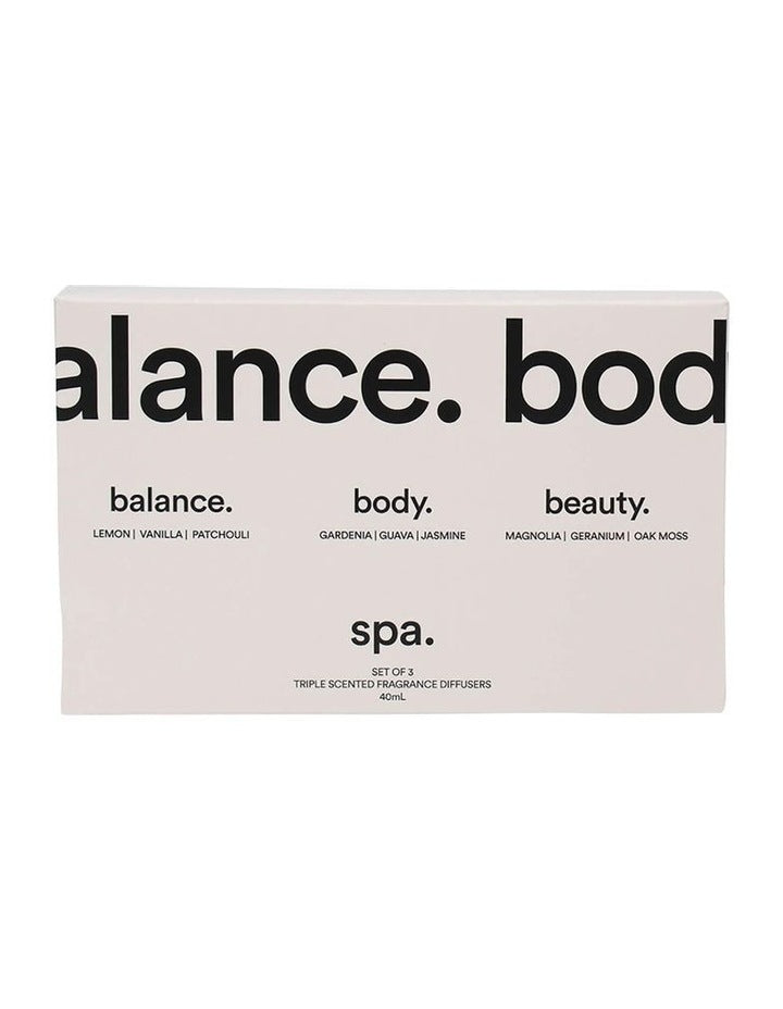 S&P Spa Diffuser 40ml Set of 3