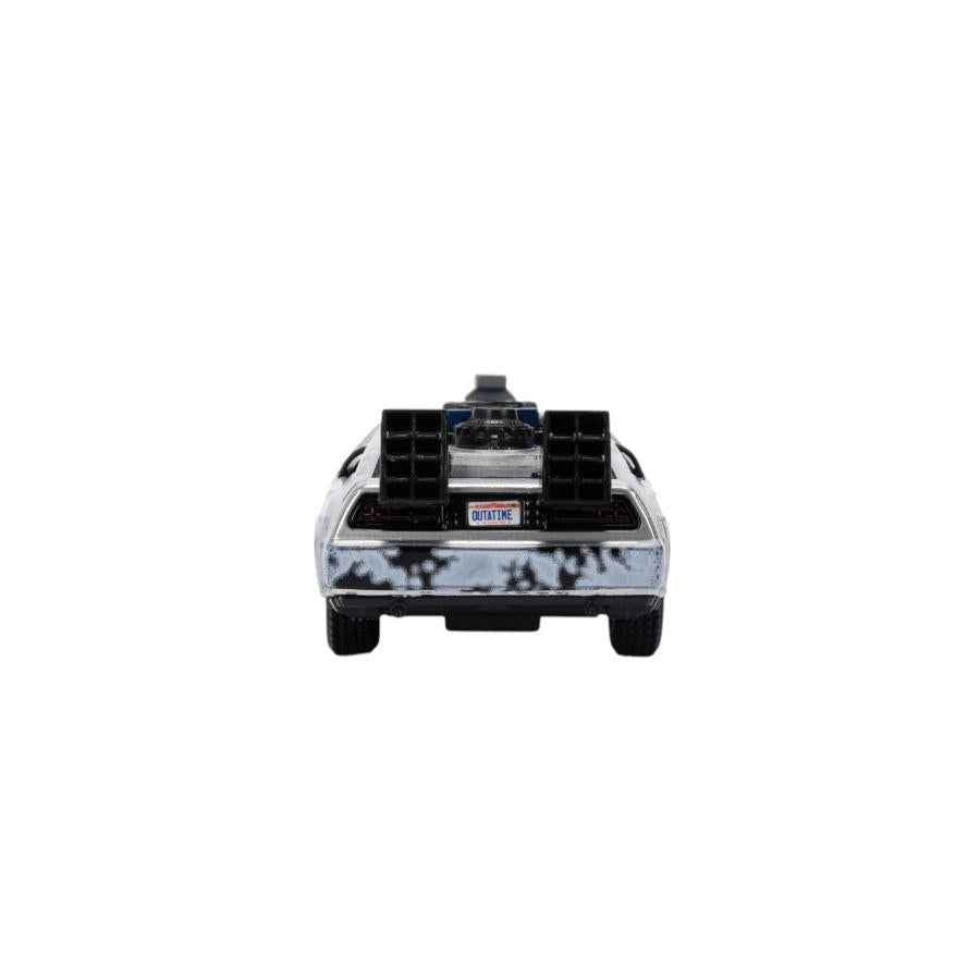 Back To The Future - Delorean (Frosted) 1:32 Scale Vehicle with Truck Box (SDCC)