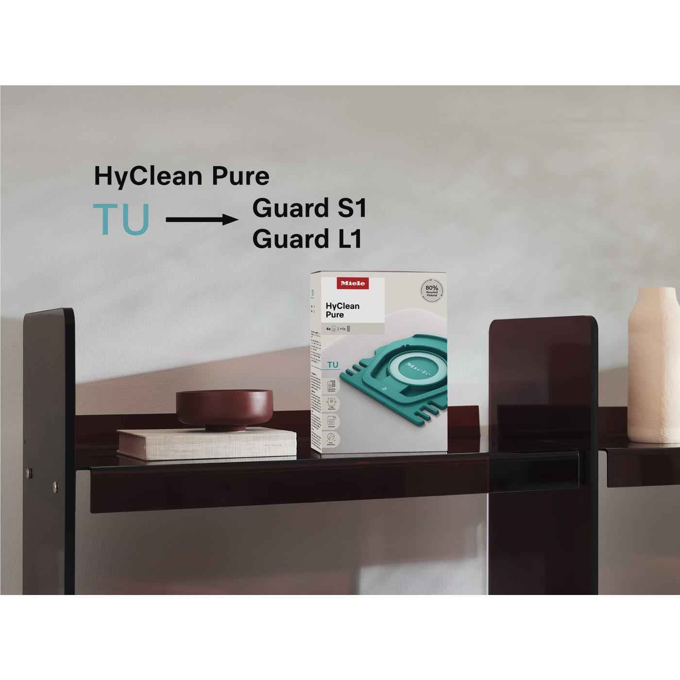 Miele HyClean Pure TU for Guard Dust Bags for  S1 & L1 Models Terra Red