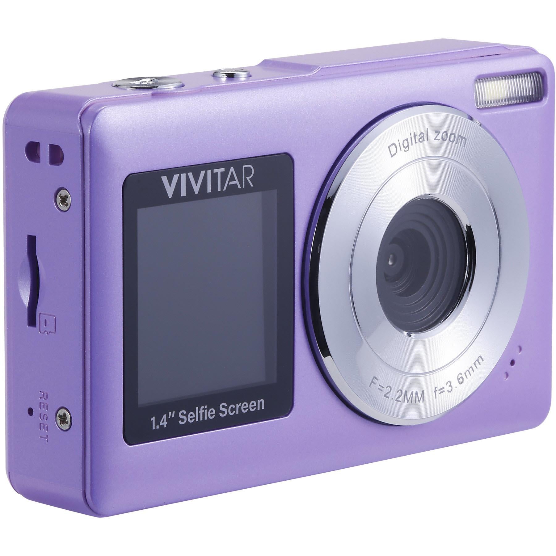 Vivitar SnapShot Duo Digital Camera (Purple)