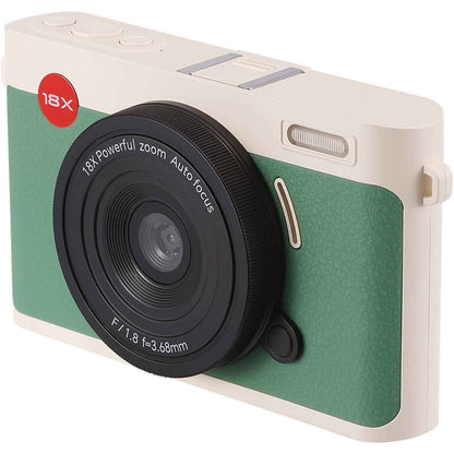 Vivitar Point and Shoot Dual Lens Digital Camera (Green)