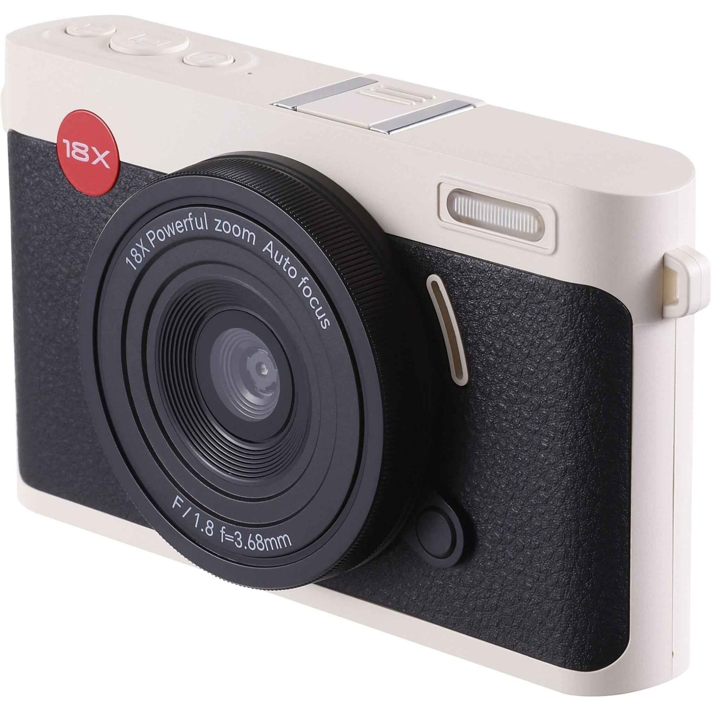 Vivitar Point and Shoot Dual Lens Digital Camera (Black/Beige)