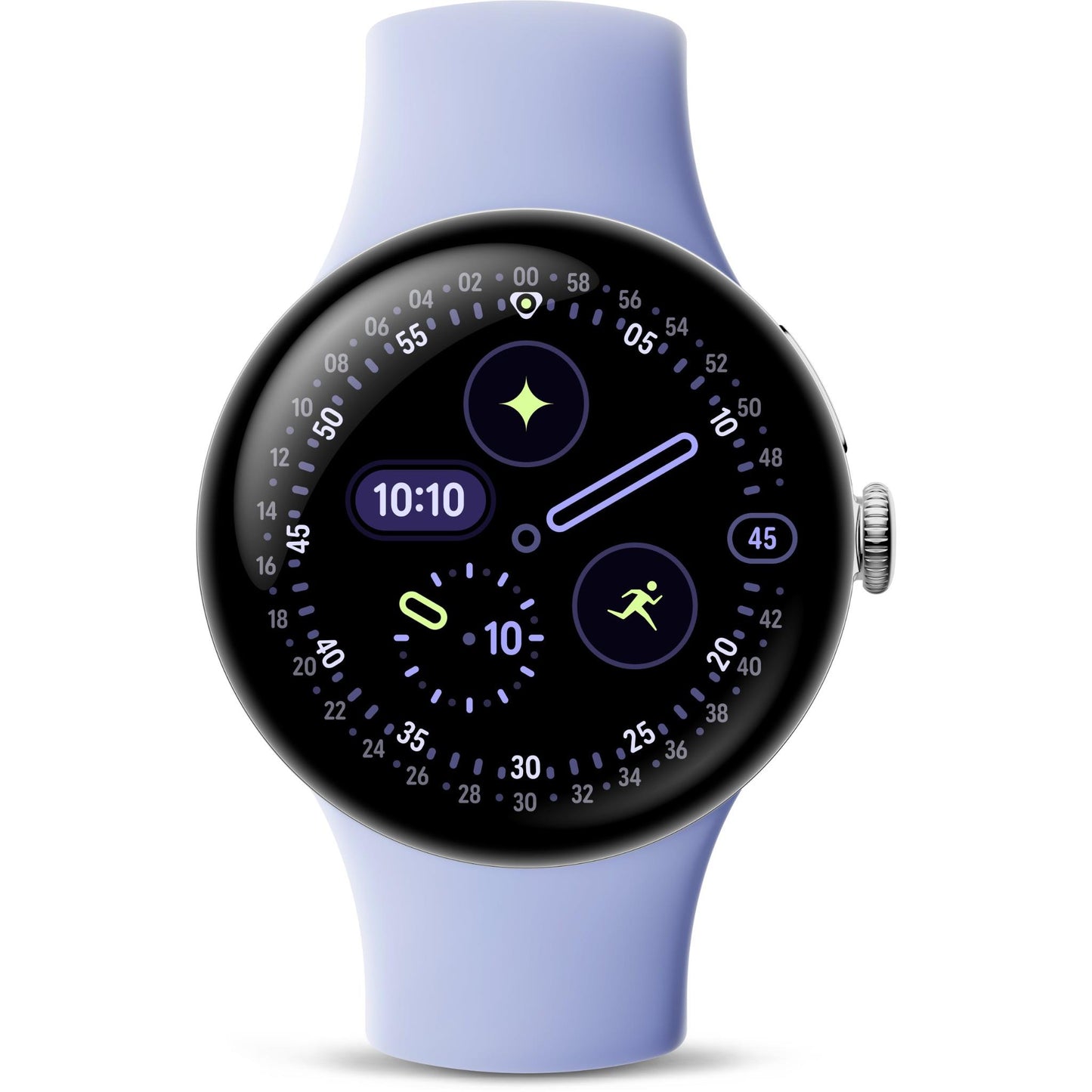 Google Pixel Watch 4 Wi-Fi 41mm (Polished Silver