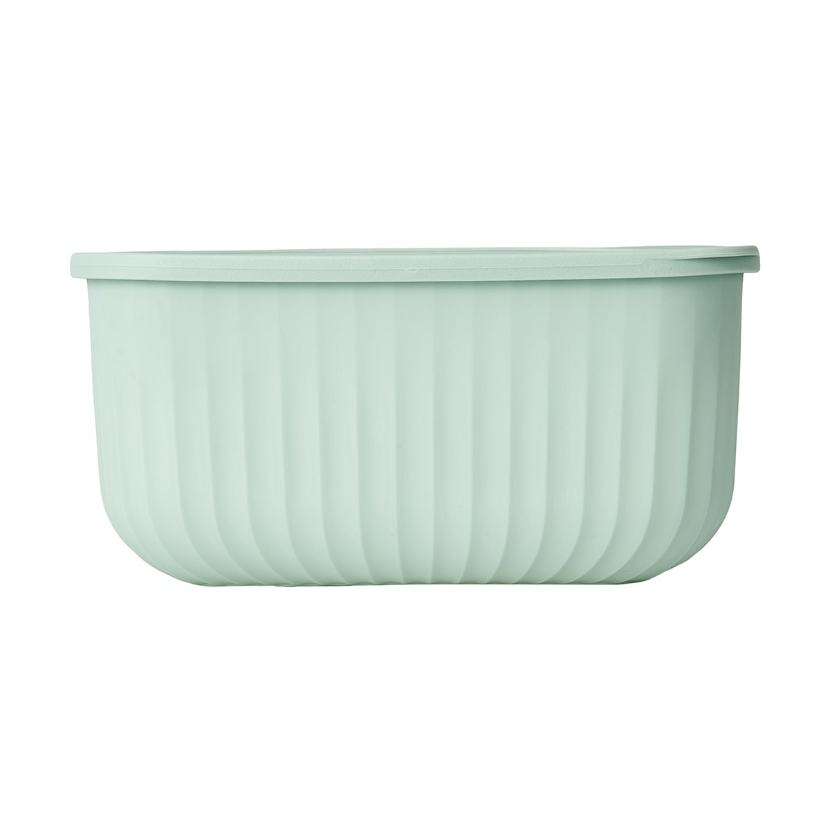 4 Piece Rectangle Nested Food Storage Set - Green