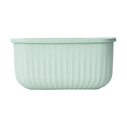 4 Piece Rectangle Nested Food Storage Set - Green