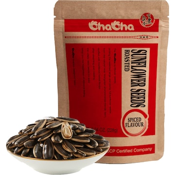 Chacheer Sunflower Seeds Spiced 228g