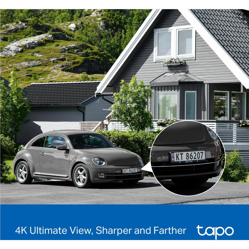 TP-Link Tapo 4K Solar-Powered Pan/Tilt Security Camera Kit