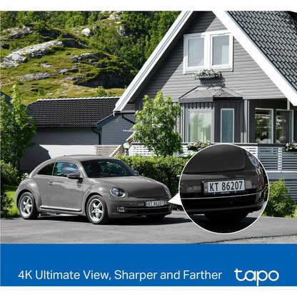 TP-Link Tapo 4K Solar-Powered Pan/Tilt Security Camera Kit