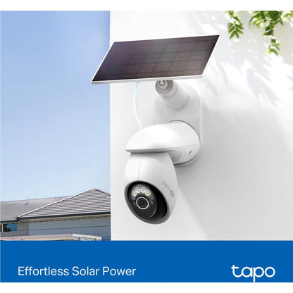 TP-Link Tapo 4K Solar-Powered Pan/Tilt Security Camera Kit