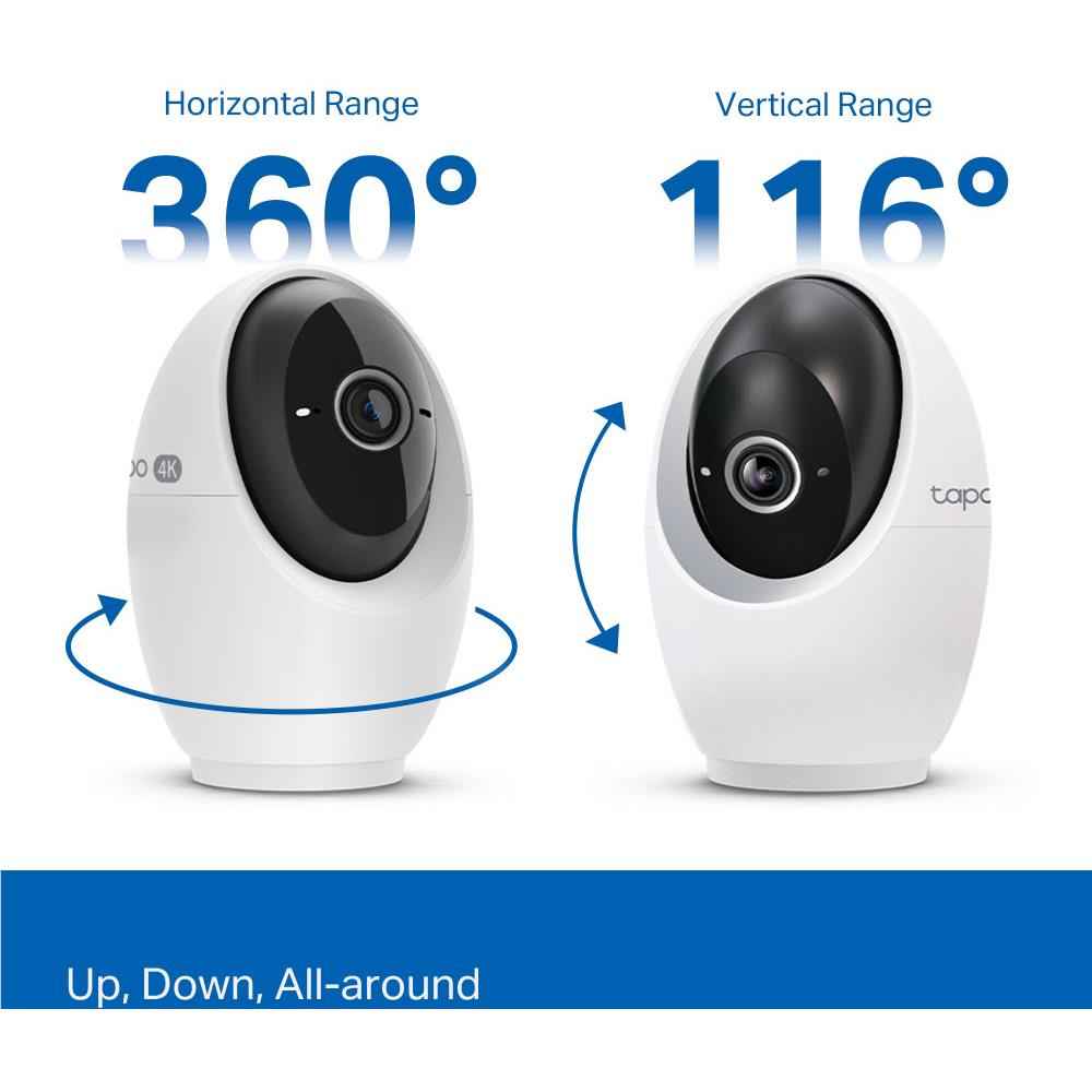 TP-Link Tapo 4K Pan & Tilt AI Home Security Camera
