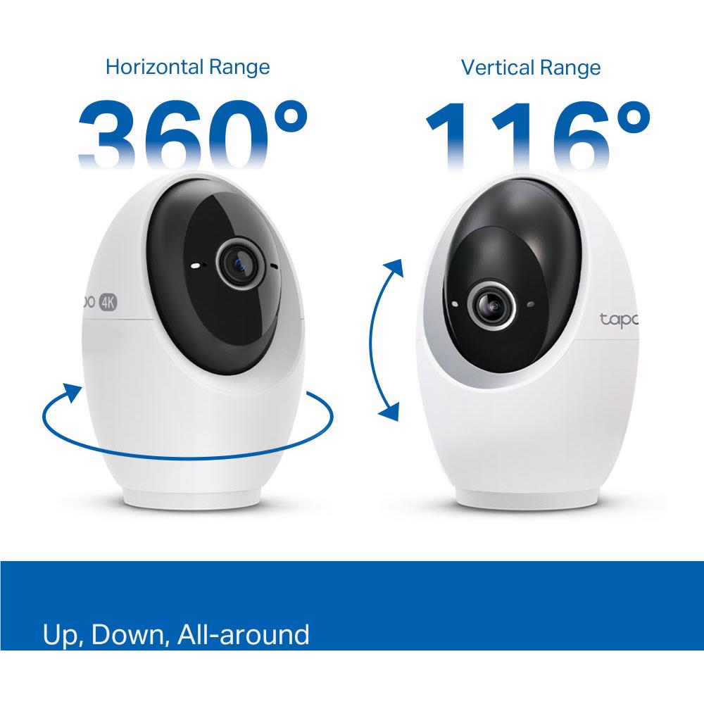 TP-Link Tapo 4K Pan & Tilt AI Home Security Camera