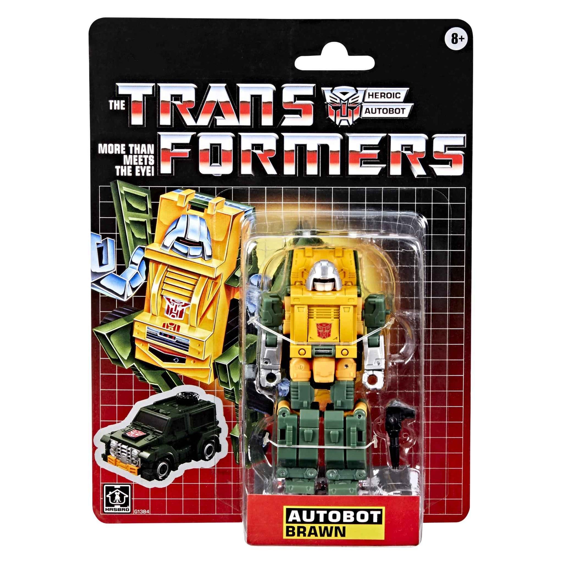 Transformers - Retro: G1 Autobot Brawn Figure