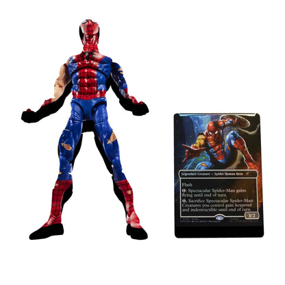Marvel - Legends Series: Magic: The Gathering Battle-Damaged Spider-Man Figure