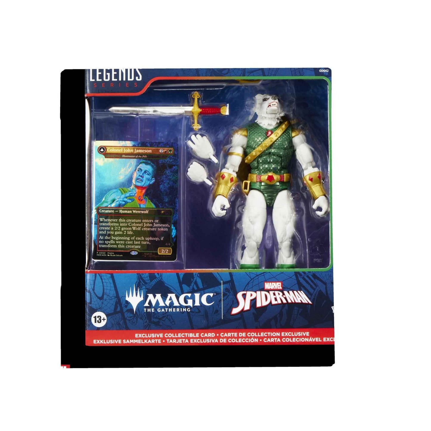 Marvel - Legends Series: Magic: The Gathering Man-Wolf Figure