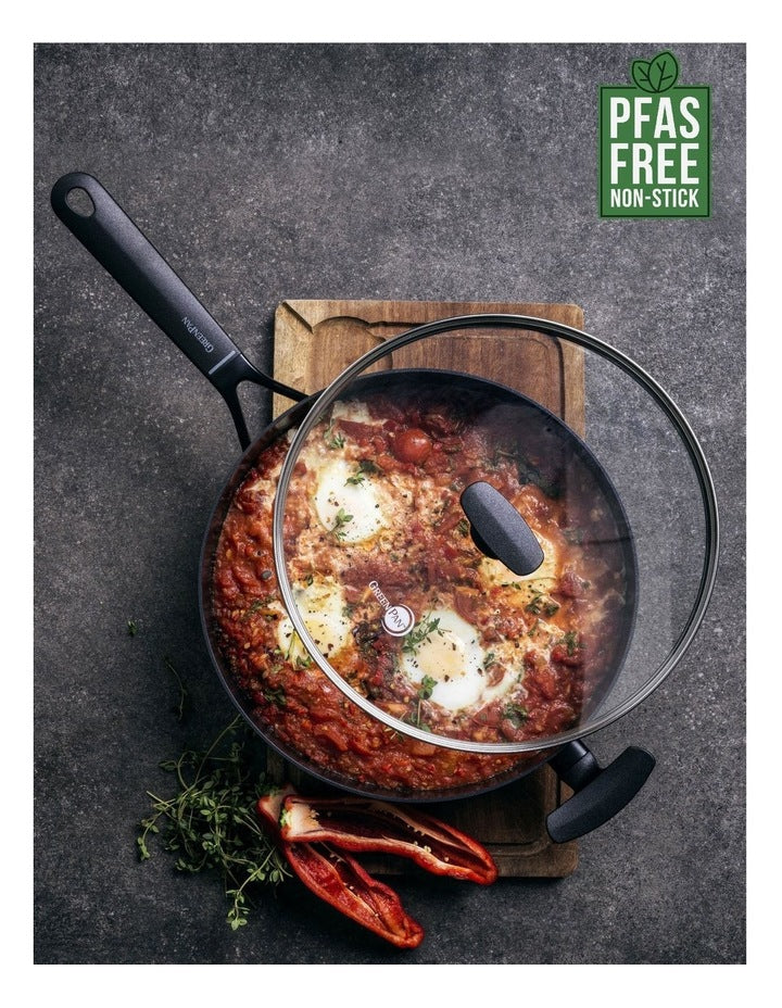 SmartShape Covered Skillet 28cm/4.24L PFAS-free ceramic non-stick