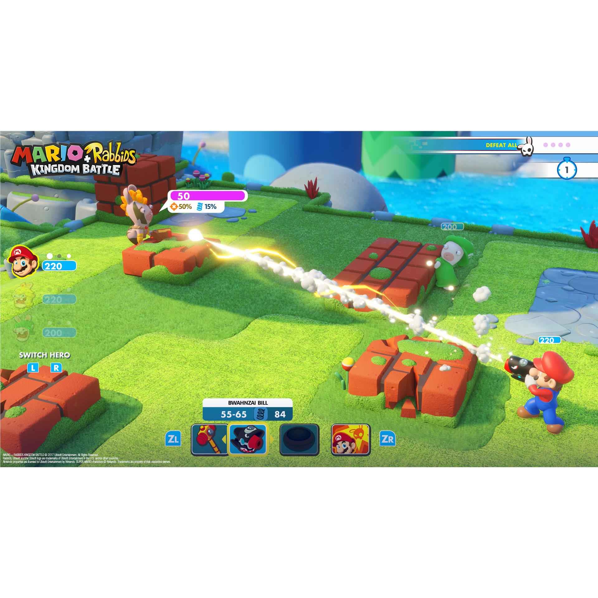 Mario + Rabbids Kingdom Battle & Sparks of Hope Bundle (Code in Box)