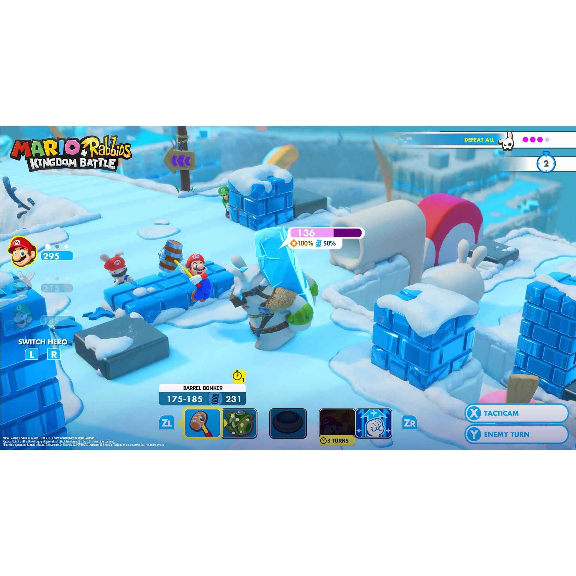 Mario + Rabbids Kingdom Battle & Sparks of Hope Bundle (Code in Box)