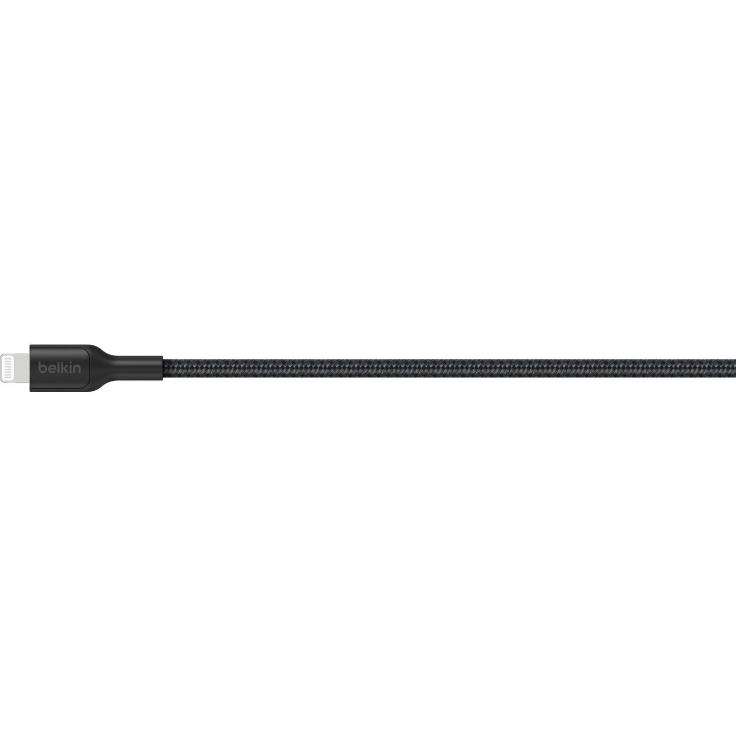 Belkin BoostCharge Braided USB-A to Lightning Cable 15cm (Black)