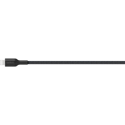 Belkin BoostCharge Braided USB-A to Lightning Cable 1m (Black)