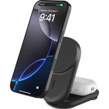 Belkin UltraCharge 2-in-1 Foldable Qi2 25W Magnetic Charger (Black)