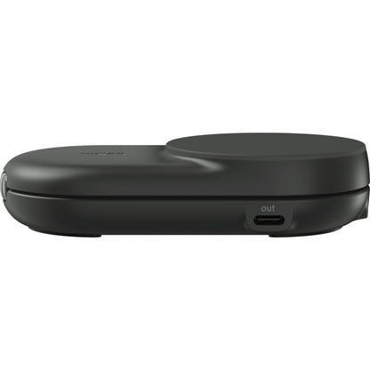 Belkin UltraCharge 2-in-1 Foldable Qi2 25W Magnetic Charger (Black)