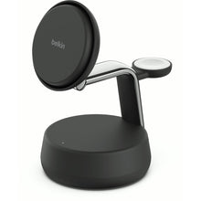 Belkin UltraCharge Pro 3-in-1 Magnetic Qi2 25W Charging Dock (Charcoal)
