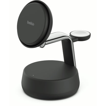 Belkin UltraCharge Pro 3-in-1 Magnetic Qi2 25W Charging Dock (Charcoal)