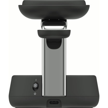 Belkin UltraCharge Pro 3-in-1 Magnetic Qi2 25W Charging Dock (Charcoal)