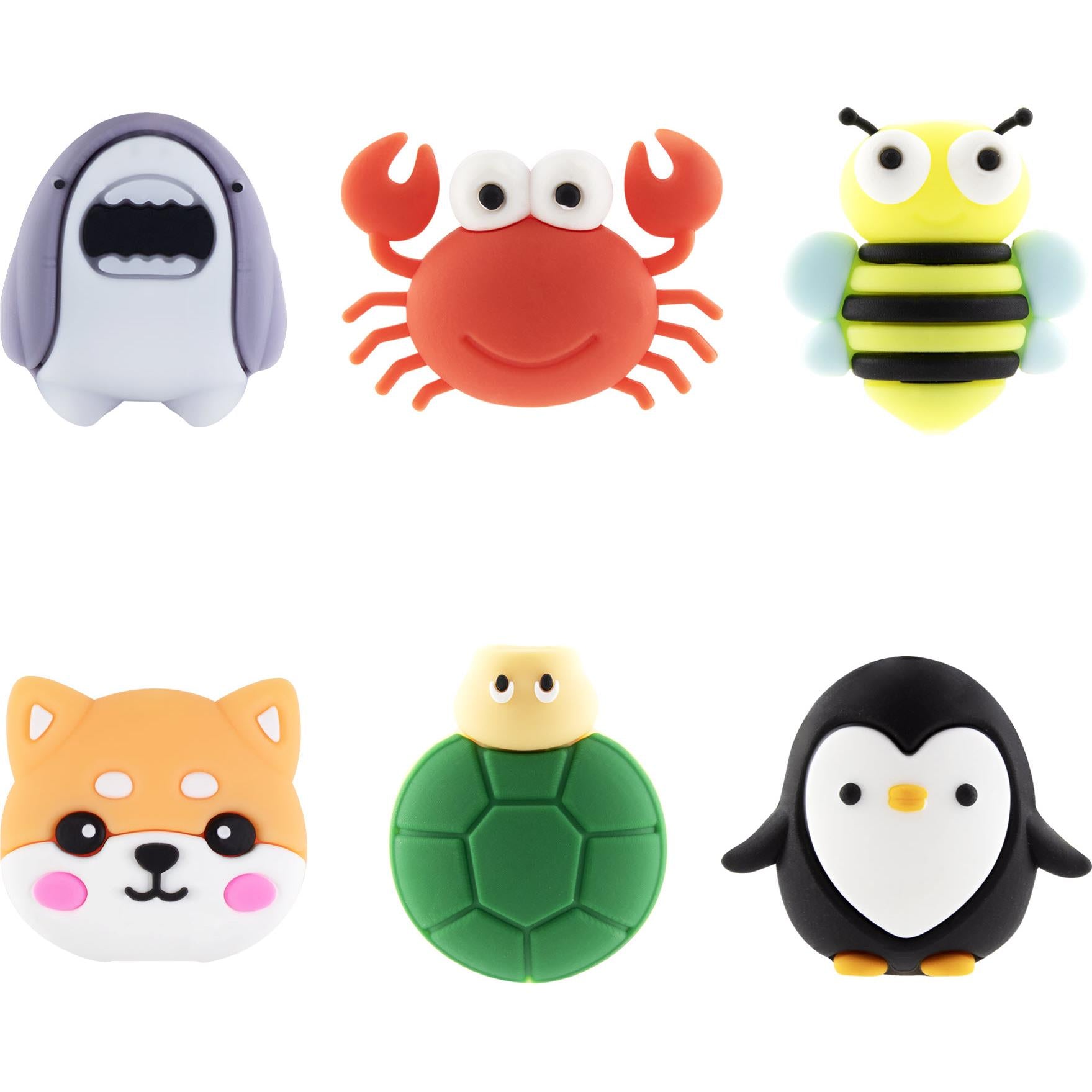 Crest Cable Protectors Novelty Animals (Assorted 6pc)