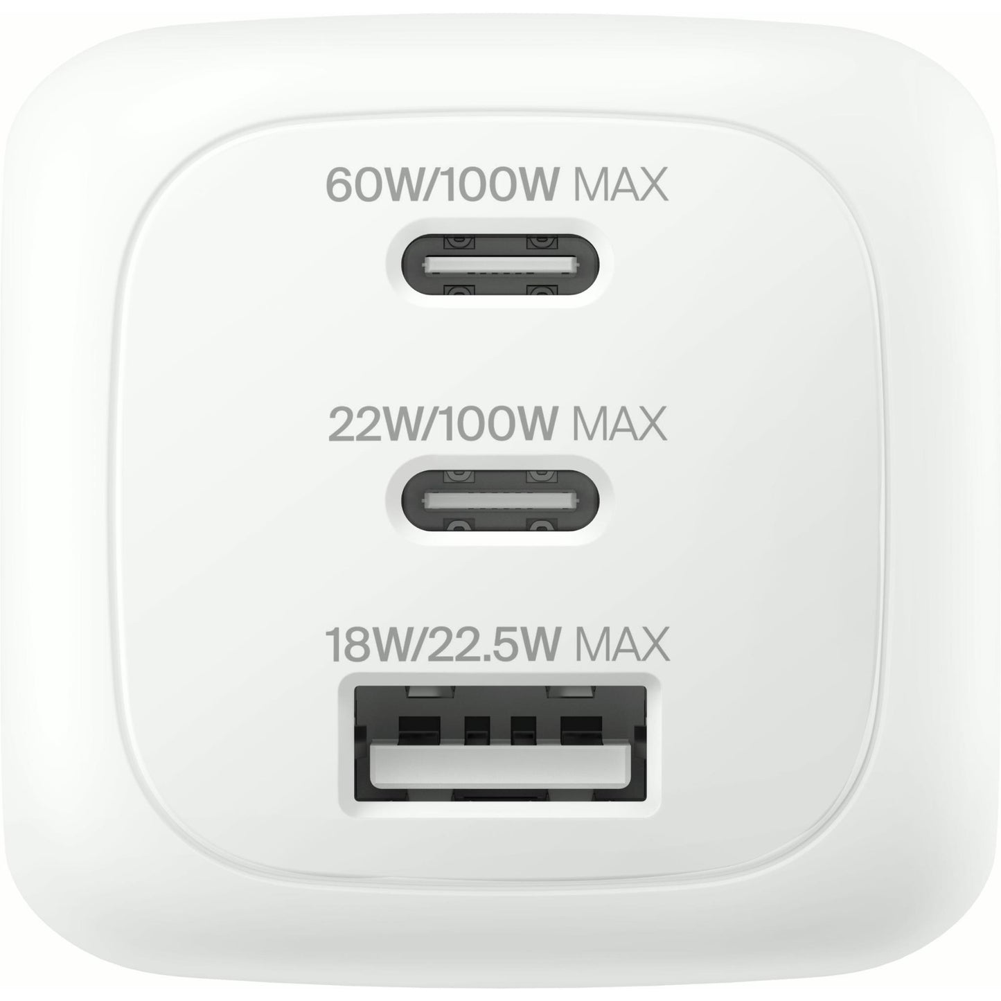 Belkin BoostCharge Pro 3-Port 100W GaN Wall Charger