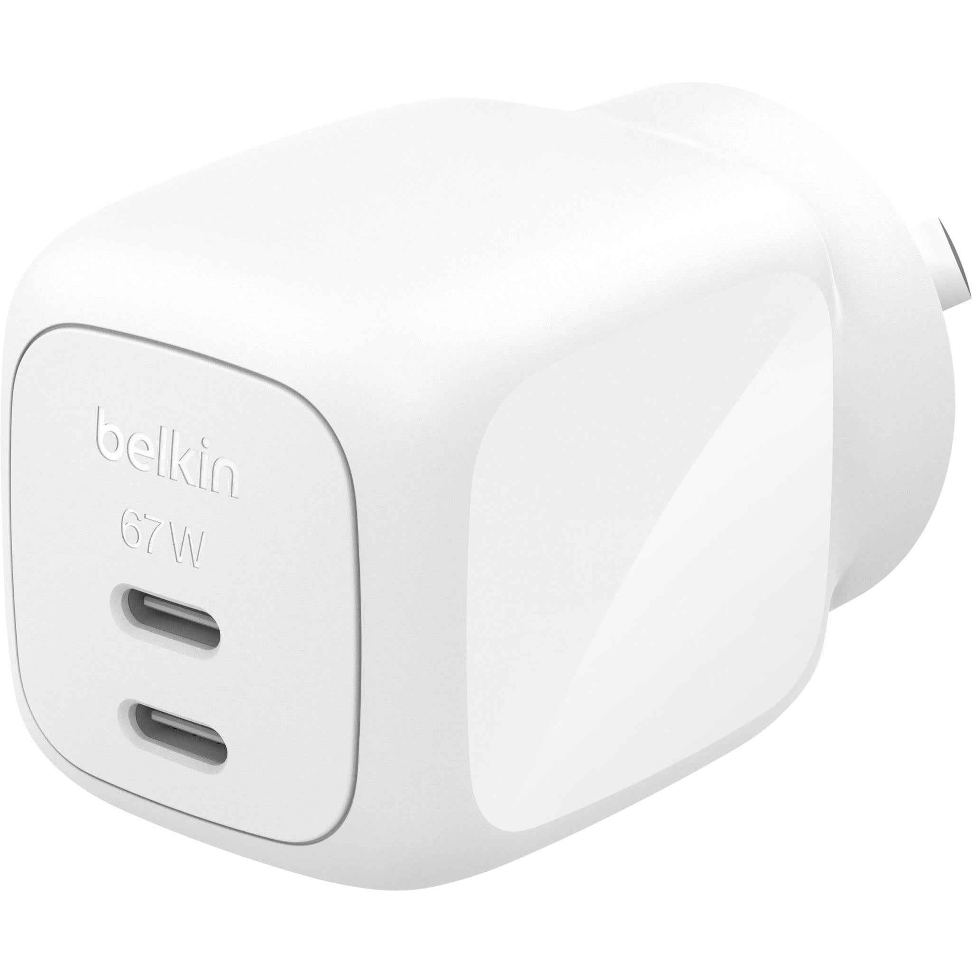 Belkin BoostCharge Pro Dual 67W GaN Wall Charger