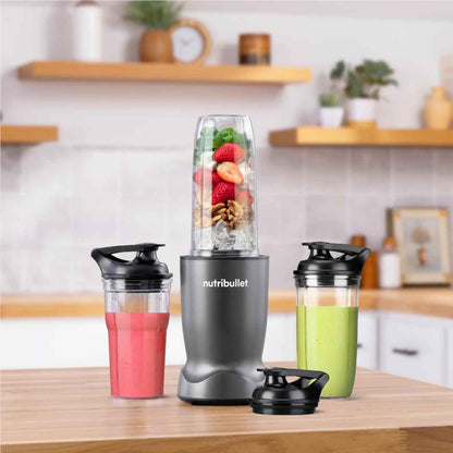 NutriBullet Turbo Deluxe Set 1000W Blender (Grey)