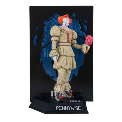 Welcome to Derry - Pennywise (Flashback) 6" Movie Maniacs Figure