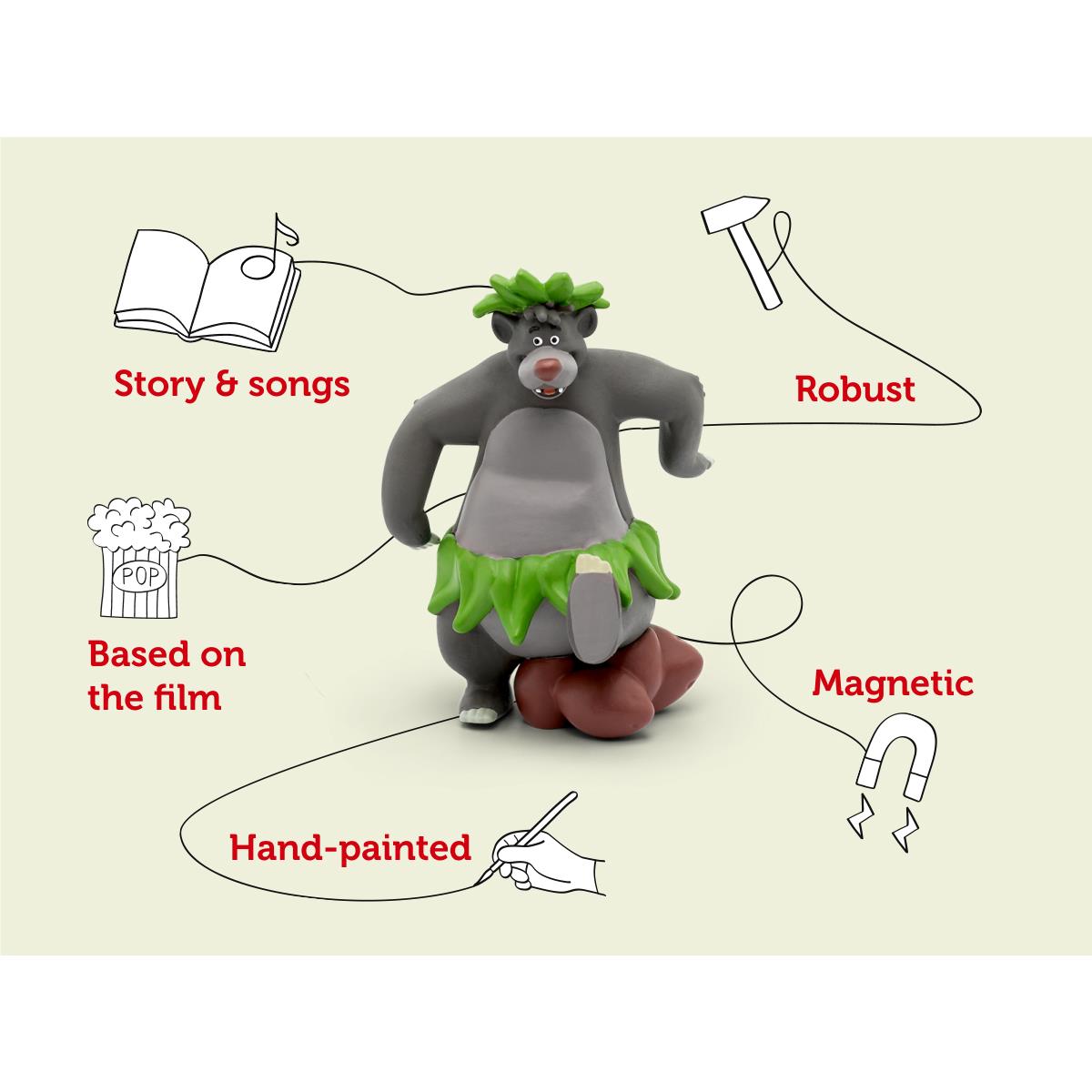 Disney: The Jungle Book - Baloo Tonie Audio Character