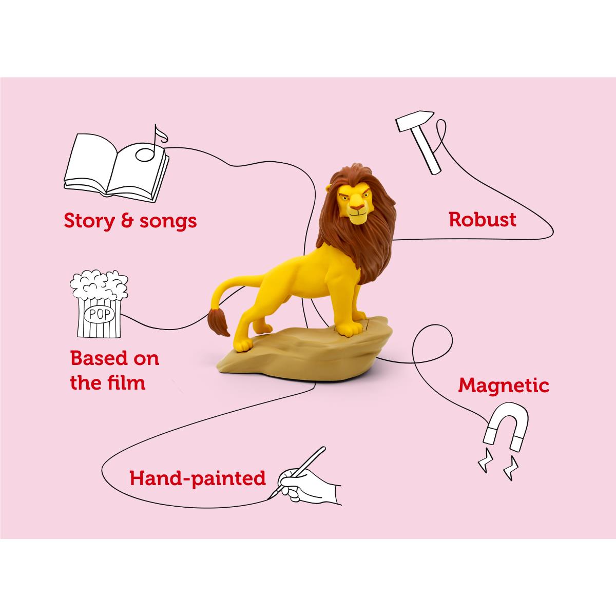Disney: Lion King - Simba Tonie Audio Character